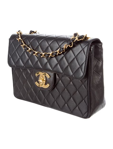 80's chanel classic flap|Chanel classic flap jumbo.